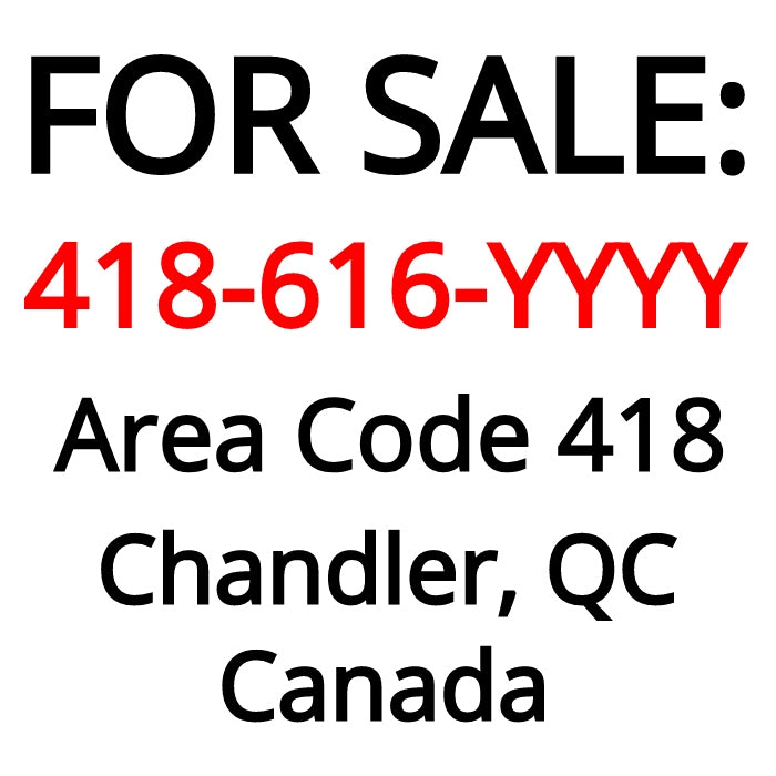 Chandler, QC : 418-616-YYYY