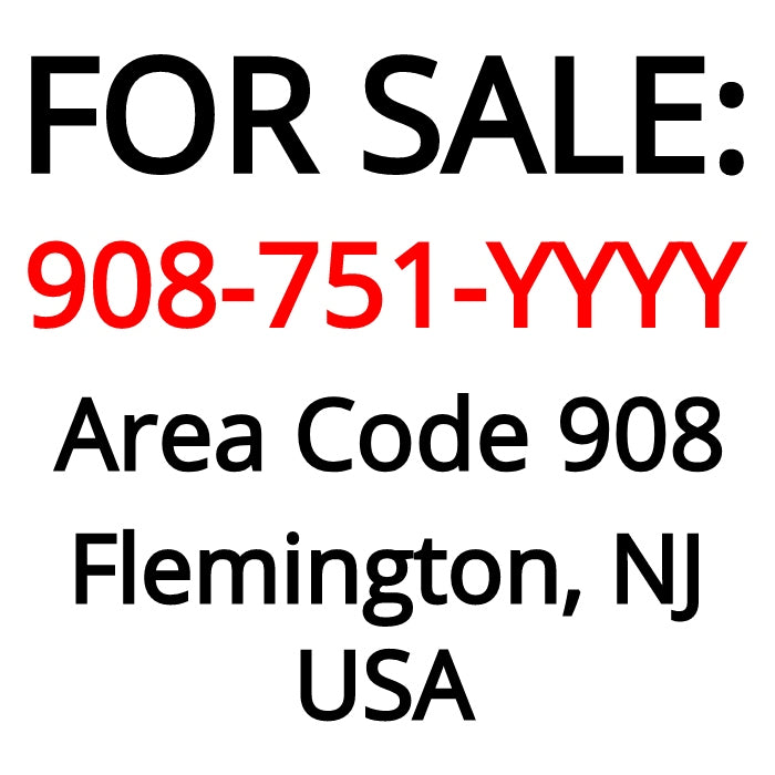 Flemington, NJ : 908-751-YYYY