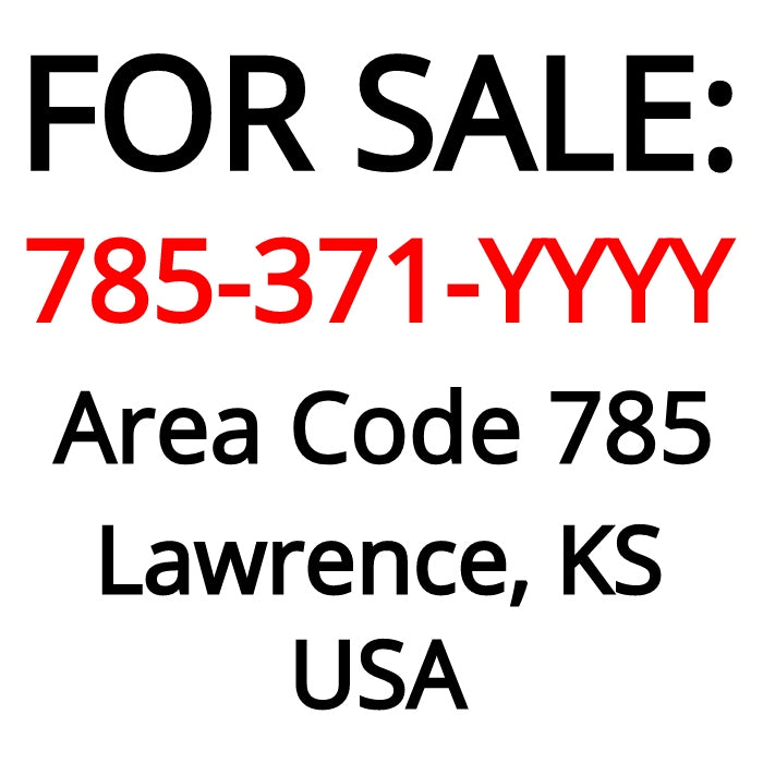 Lawrence, KS : 785-371-YYYY