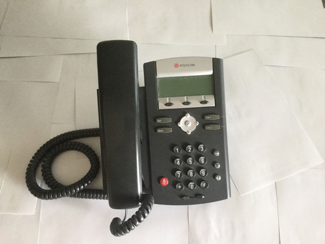 Polycom 335 SoundPoint IP Phone for Ringcentral or Vonage - No Power Supply