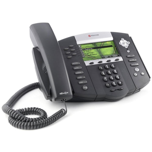 Polycom 670 SoundPoint IP Phone for Ringcentral or Vonage with Power Supply